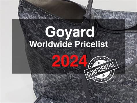 goyard prices in japan.